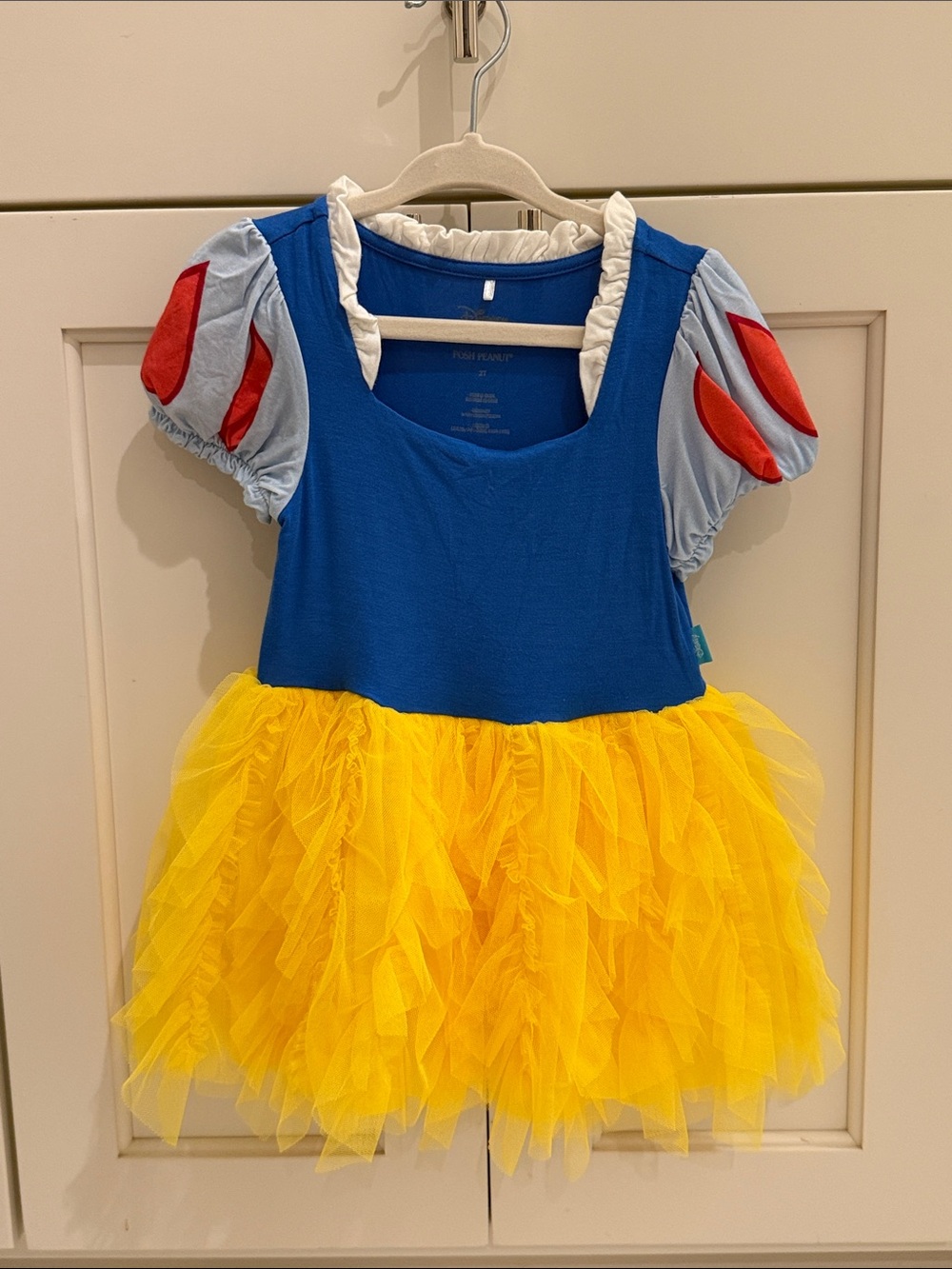 EUC Posh Peanut x Disney Snow White 2T Princess Tutu Costume Dress